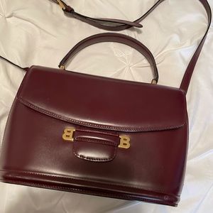 Maroon Bally Purse